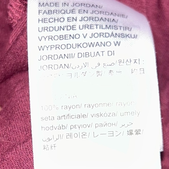 Calvin Klein Jeans Shirt Quarter Sleeve Scoop Crew Neck Slit Back Pullover Top - Picture 6 of 8